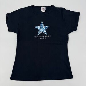 Vintage Backstreet Black Blue Camo Star Giant Tag OSFA Made in USA